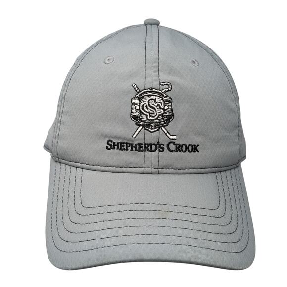 Shepherd's Crook Strapback Baseball Cap Gray One Size Adjustable Under Armour - Picture 1 of 9